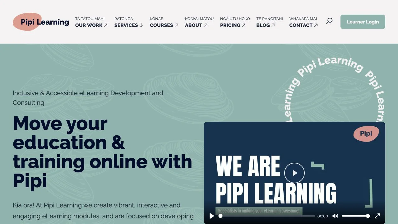 Pipi Learning website